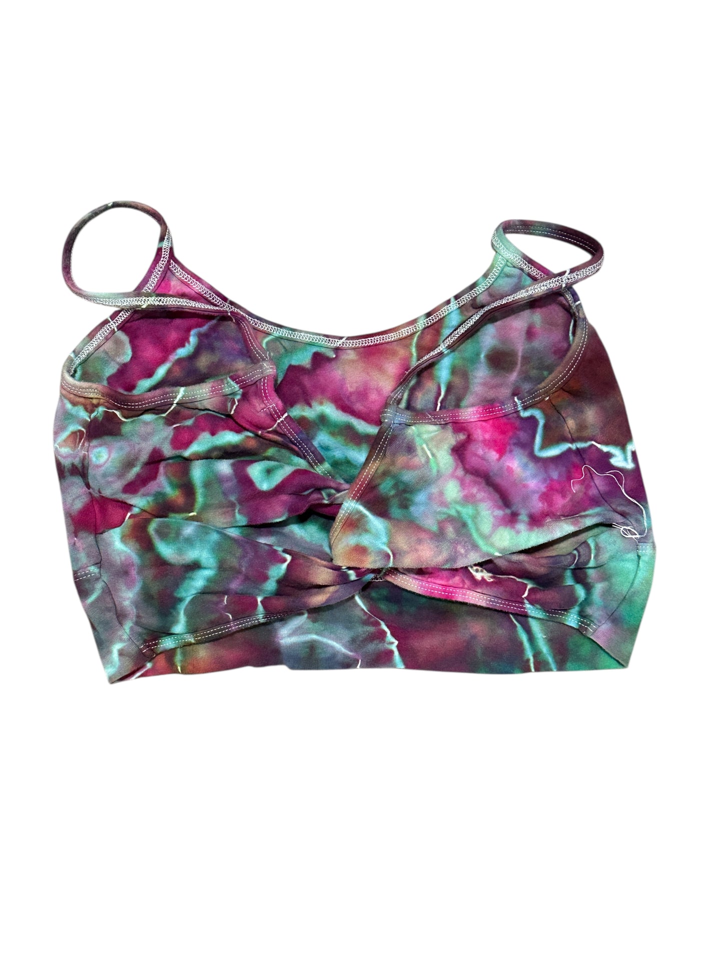 Large Twist Back Bra/Crop top